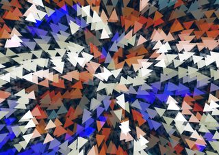 Abstract Triangle Burst