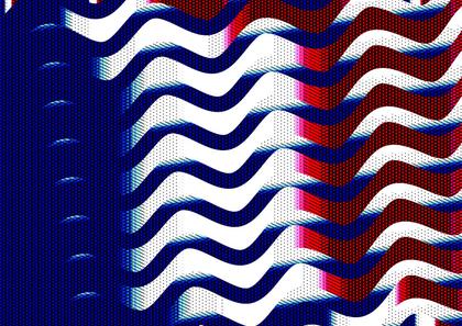 Abstract Wave Pattern