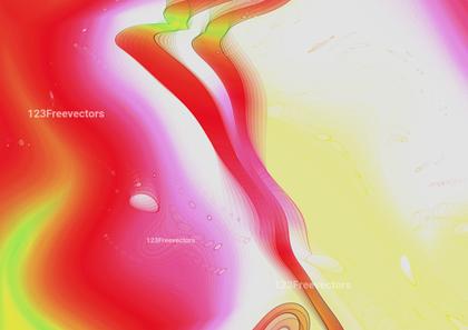 Abstract Swirls of Red and Yellow