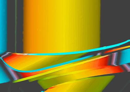 Abstract Color Swirl