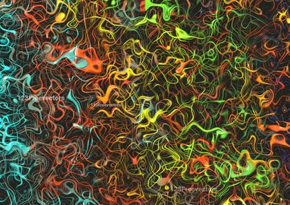 Abstract Swirls of Color