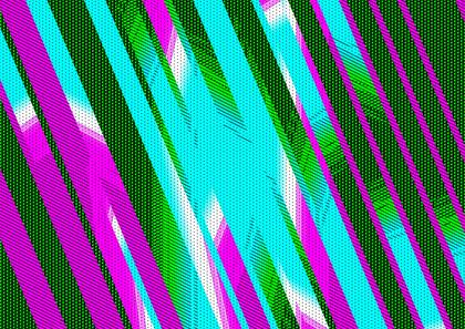 Abstract Diagonal Stripes