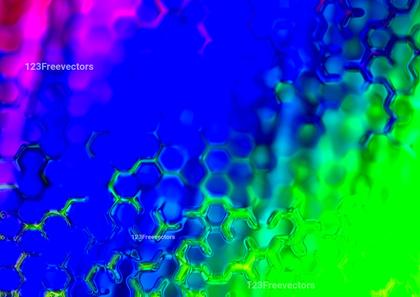 Abstract Hexagon Pattern