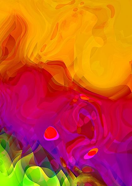 Abstract Color Swirl