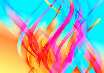 Abstract Ribbon Swirls