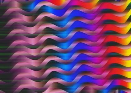 Abstract Wavy Color Gradient