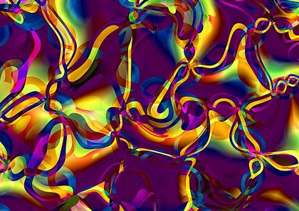 Discover Stunning Abstract Pink Blue and Yellow Designs