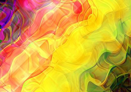Abstract Swirls of Color