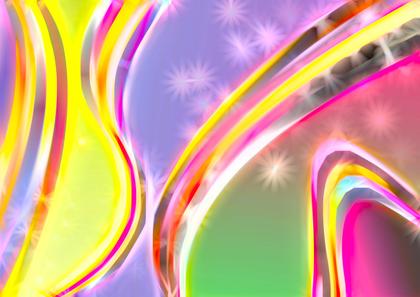 Wavy Abstract Composition