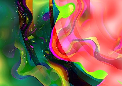 Colorful Abstract Swirls