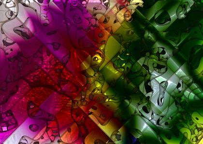 Abstract Colorful Composition