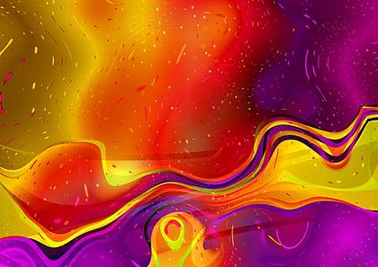 Abstract Vibrant Swirls
