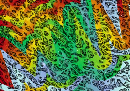 Colorful Abstract Layered Design