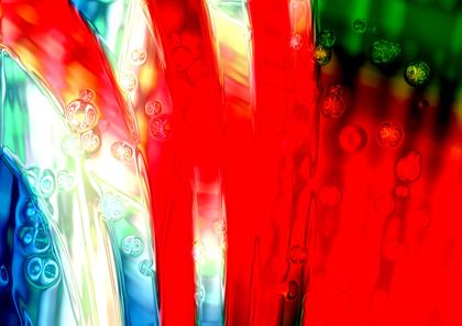 Abstract Red and Green