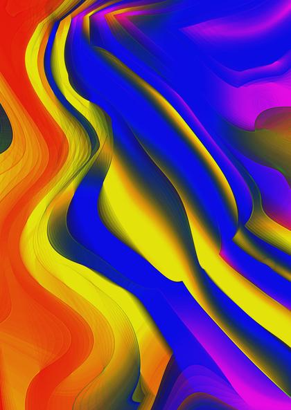 Abstract Color Swirl