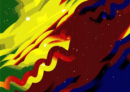 Abstract Color Swirls