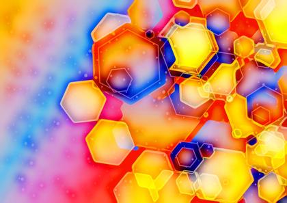 Colorful Geometric Hexagons