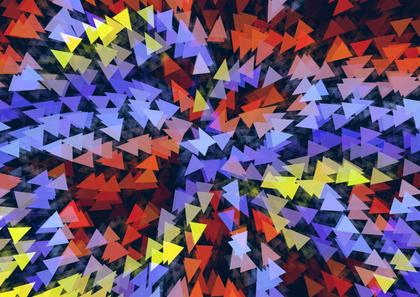 Colorful Triangle Abstract