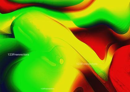 Abstract Colorful Waves