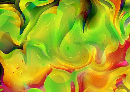 Vibrant Creations: A Collection of Red Yellow and Green Abstract Backgrounds