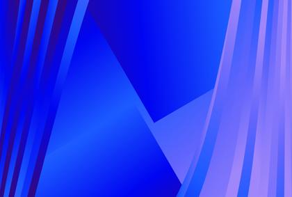 Geometric Blue Abstract