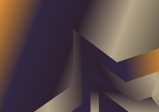 Abstract Blue and Brown Gradient Background