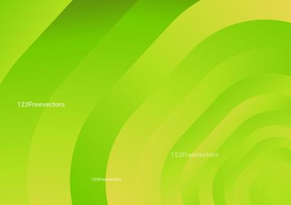 Green Wave Background