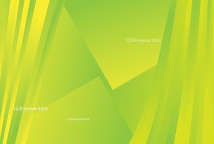 Abstract Green and Yellow Background