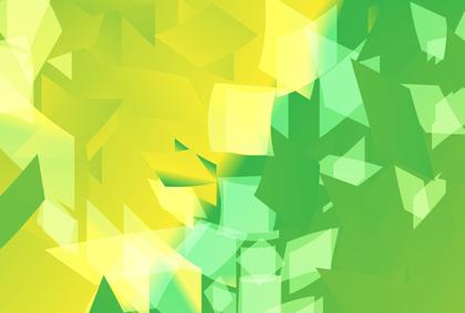 Geometric Green and Yellow Shapes