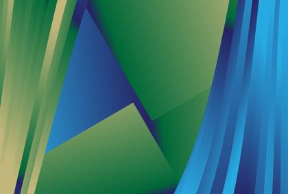 Brown Blue and Green Gradient Background Illustration