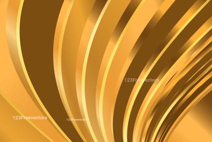 Golden Curved Lines