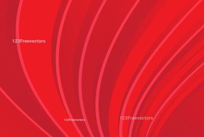 Red Wave Abstract