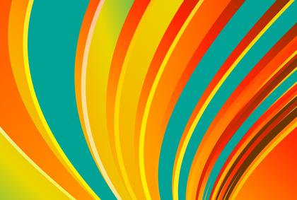 Colorful Wavy Stripes