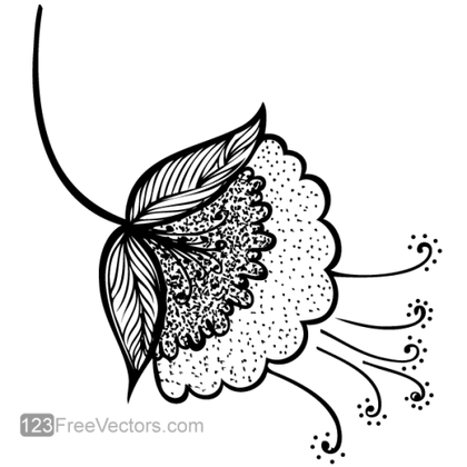Vector Flower Clip Art