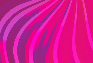 Pink Curved Lines