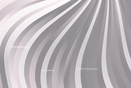 Wavy Gray and White Stripes