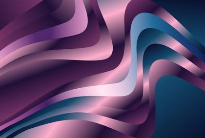 Free Download Abstract Pink and Blue Gradient Wavy Background