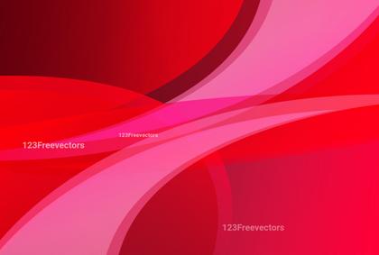 Abstract Pink and Red Gradient Wave Background Vector Eps