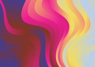 Abstract Wavy Lines