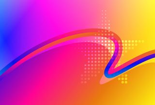Abstract Colorful Lines
