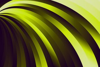 Flowing Green and Purple Stripes