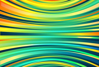 Curving Colorful Stripes