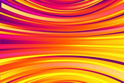 Curving Bands Of Color