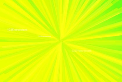 Bright Yellow Burst
