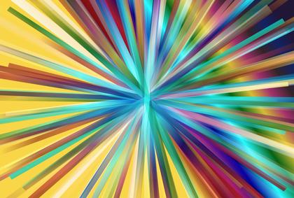 Bursting Colors Abstract