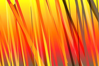 Abstract Red and Yellow Gradient Diagonal Lines and Stripes Background Vector Graphic
