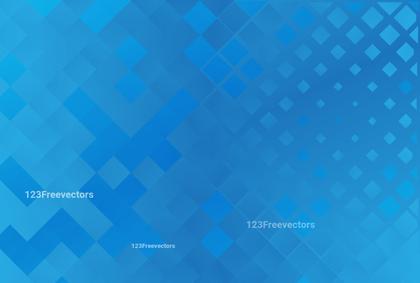 Blue Gradient Square Mosaic Background
