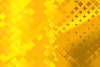 Orange and Yellow Gradient Square Mosaic Tile Background Illustration