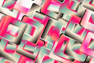 Abstract Square Pattern
