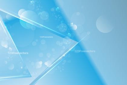 Abstract Blue Geometric Background